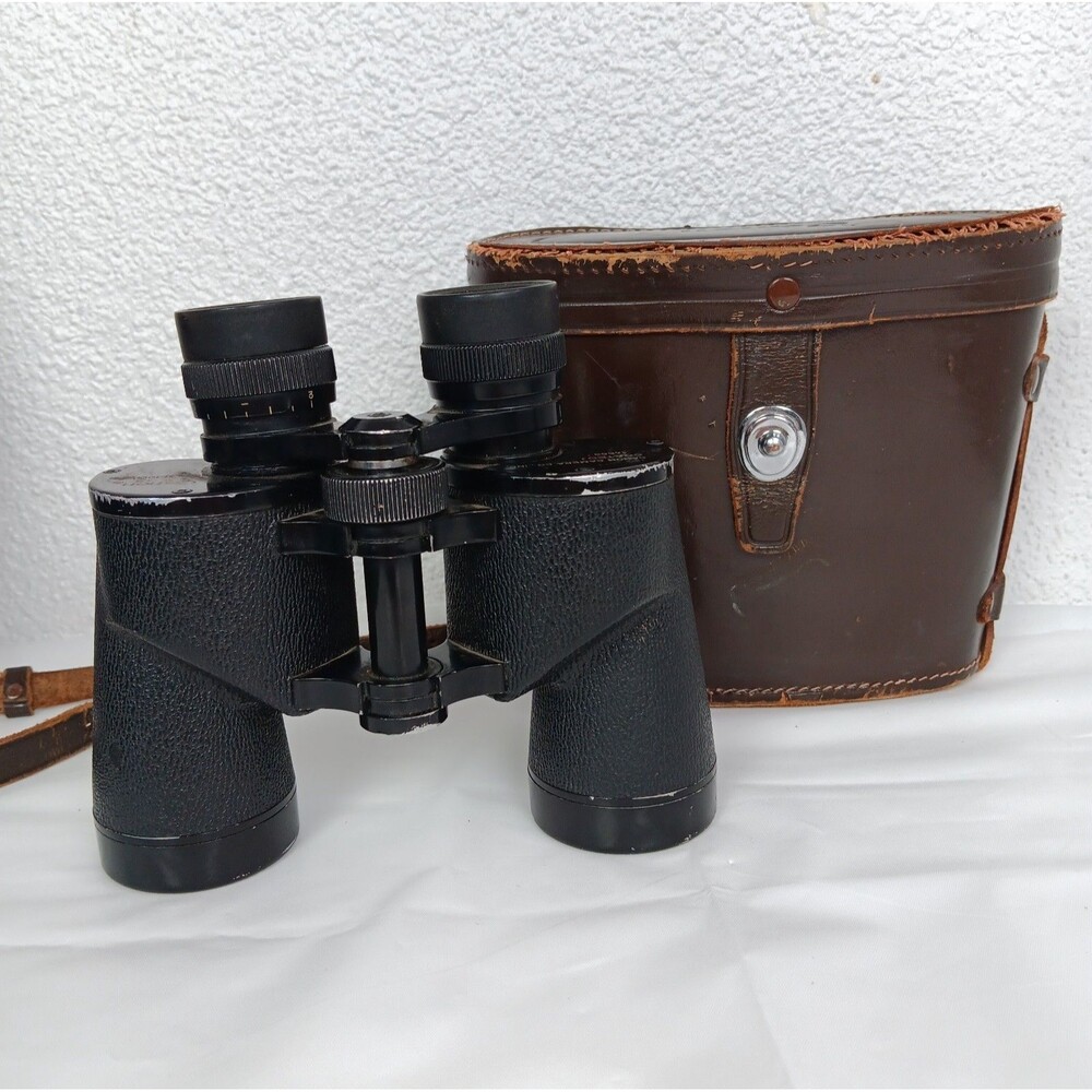 Canon 7x35 Wide Angle Binoculars Coated Optics 14563 w Case Made in Japan VTG